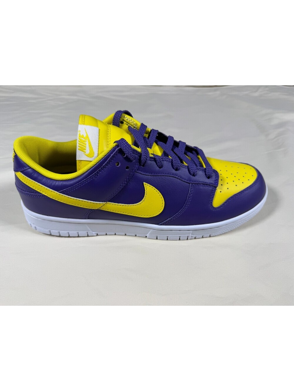 Nike Dunk Low Men's 11.5 Custom Purple/Yellow - NIB